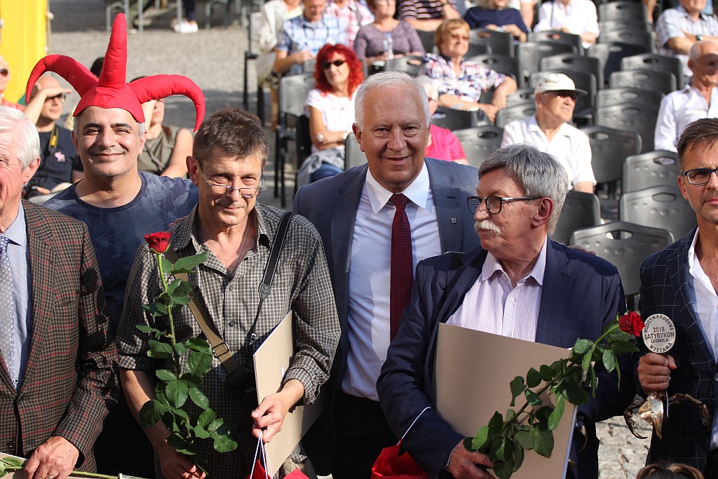 Zbigniew Woźniak laueatem nagordy Grand Prix Satyrykonu