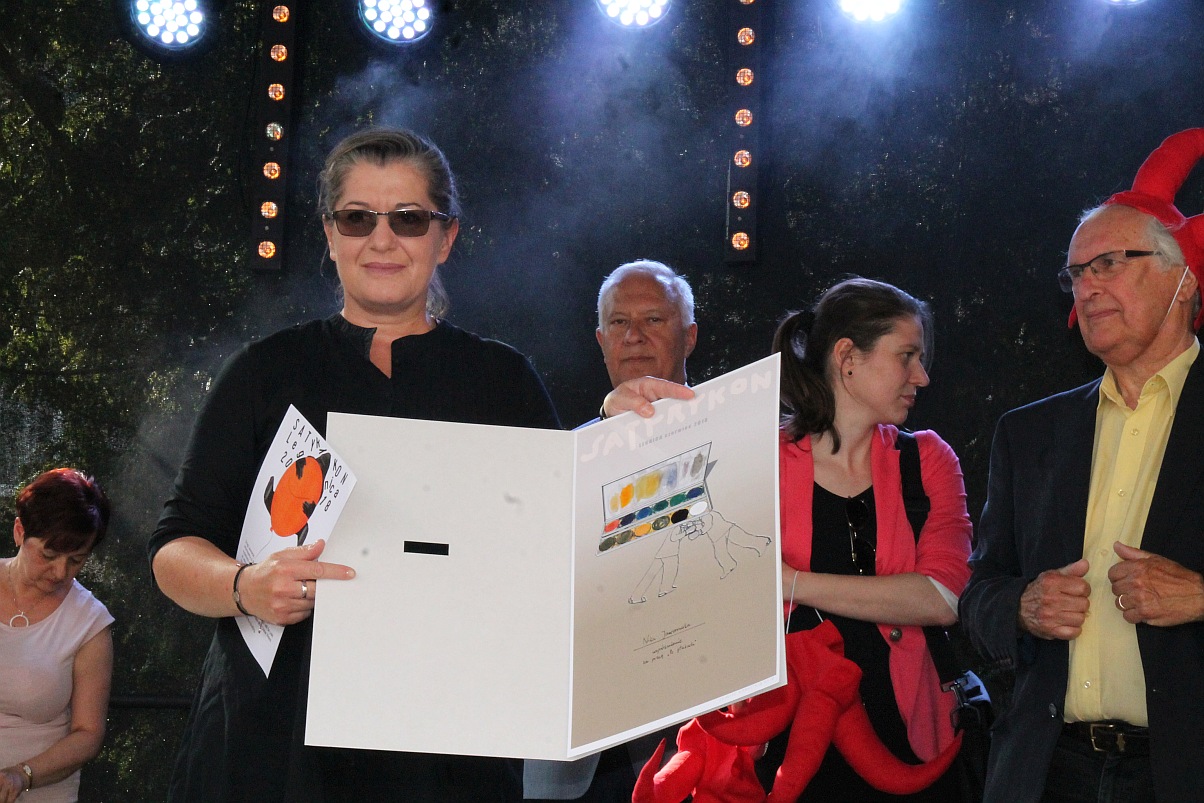 Zbigniew Woźniak laueatem nagordy Grand Prix Satyrykonu