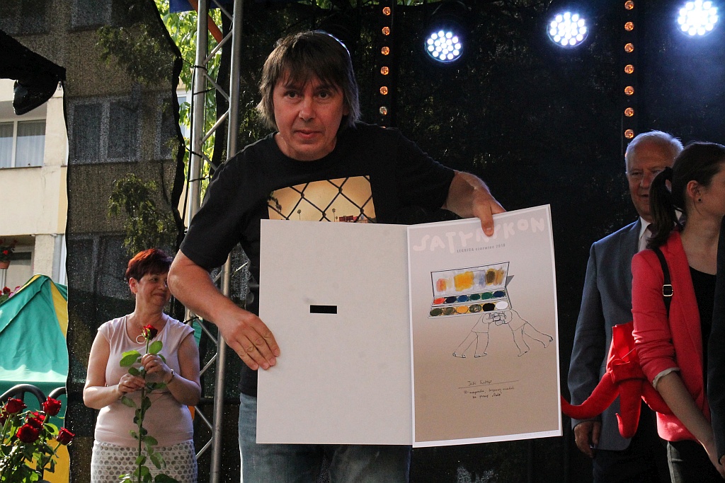 Zbigniew Woźniak laueatem nagordy Grand Prix Satyrykonu