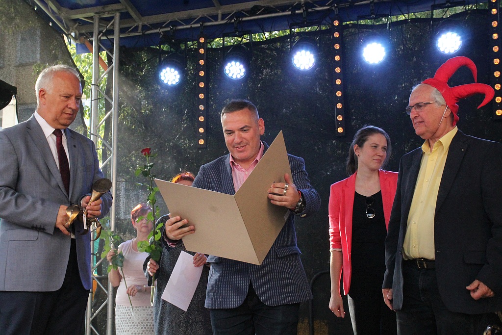 Zbigniew Woźniak laueatem nagordy Grand Prix Satyrykonu