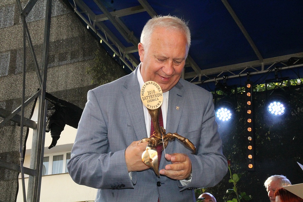 Zbigniew Woźniak laueatem nagordy Grand Prix Satyrykonu