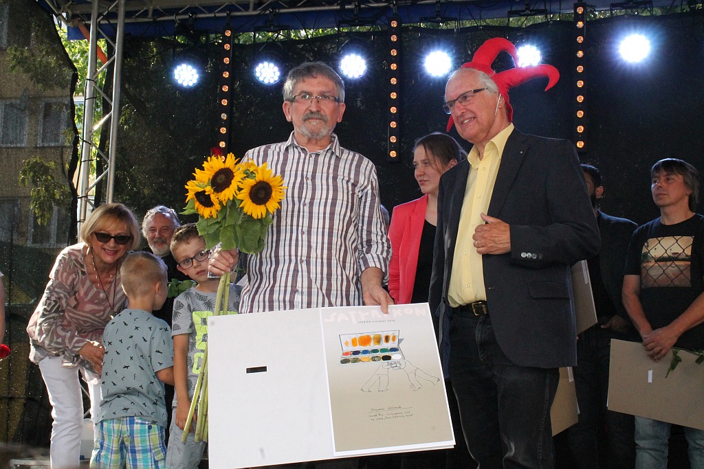 Zbigniew Woźniak laueatem nagordy Grand Prix Satyrykonu