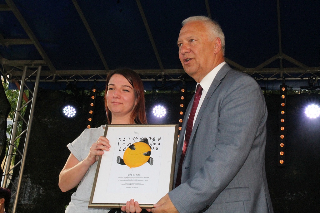 Zbigniew Woźniak laueatem nagordy Grand Prix Satyrykonu