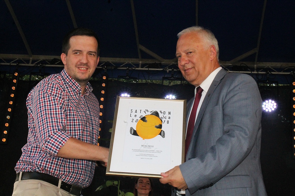 Zbigniew Woźniak laueatem nagordy Grand Prix Satyrykonu