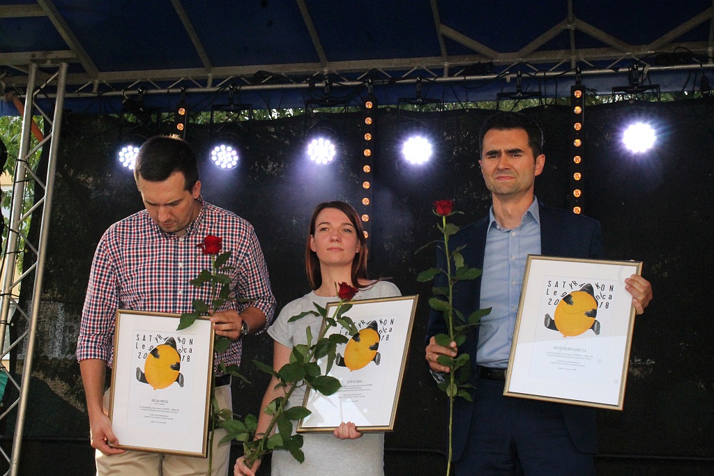 Zbigniew Woźniak laueatem nagordy Grand Prix Satyrykonu