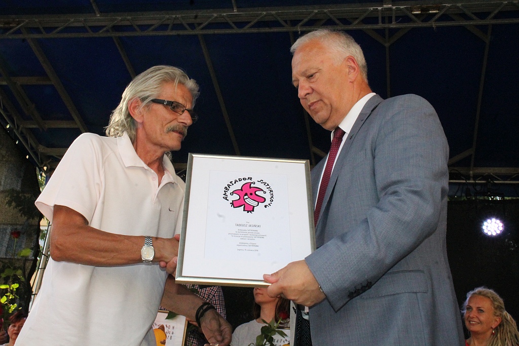 Zbigniew Woźniak laueatem nagordy Grand Prix Satyrykonu