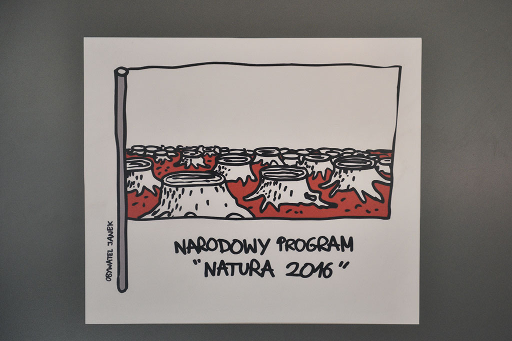 Wystawa Janka Janowskiego w Galerii Satyrykon