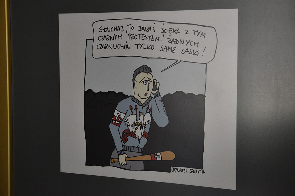 Wystawa Janka Janowskiego w Galerii Satyrykon