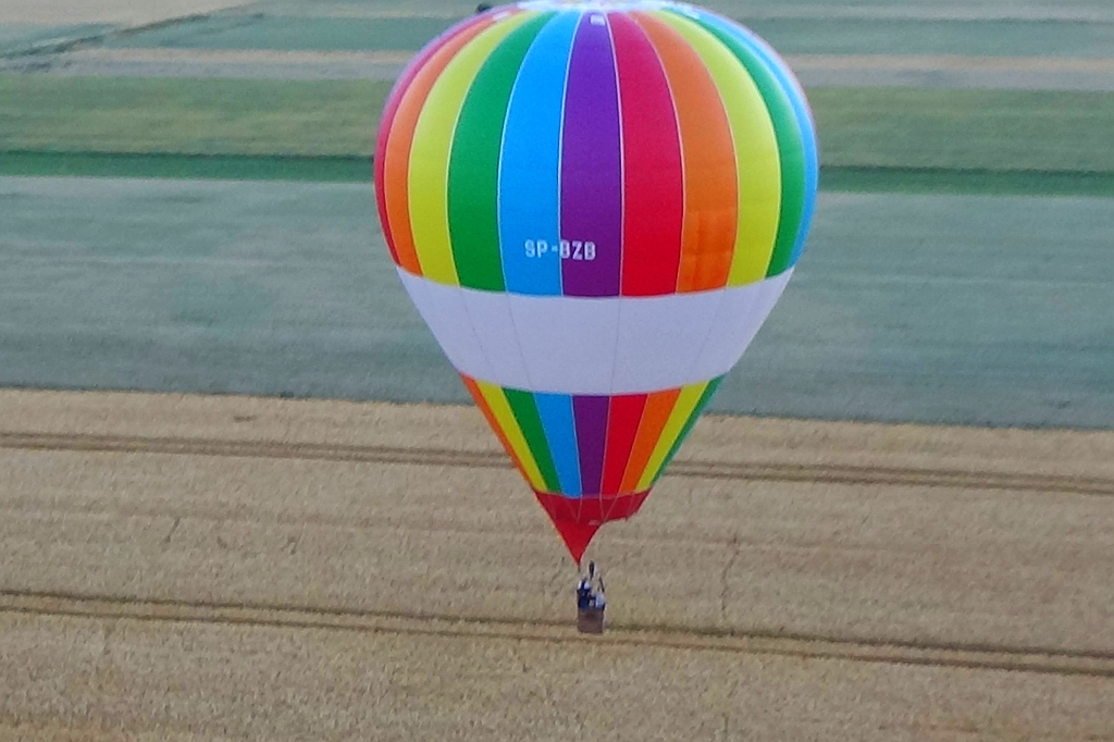 Balon SP-BZB Balloon Expedition wylądował na polu pod Legnicą