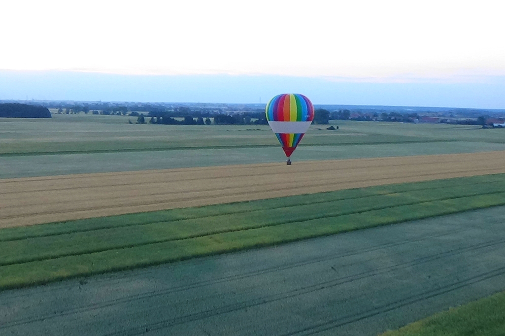Balon SP-BZB Balloon Expedition wylądował na polu pod Legnicą
