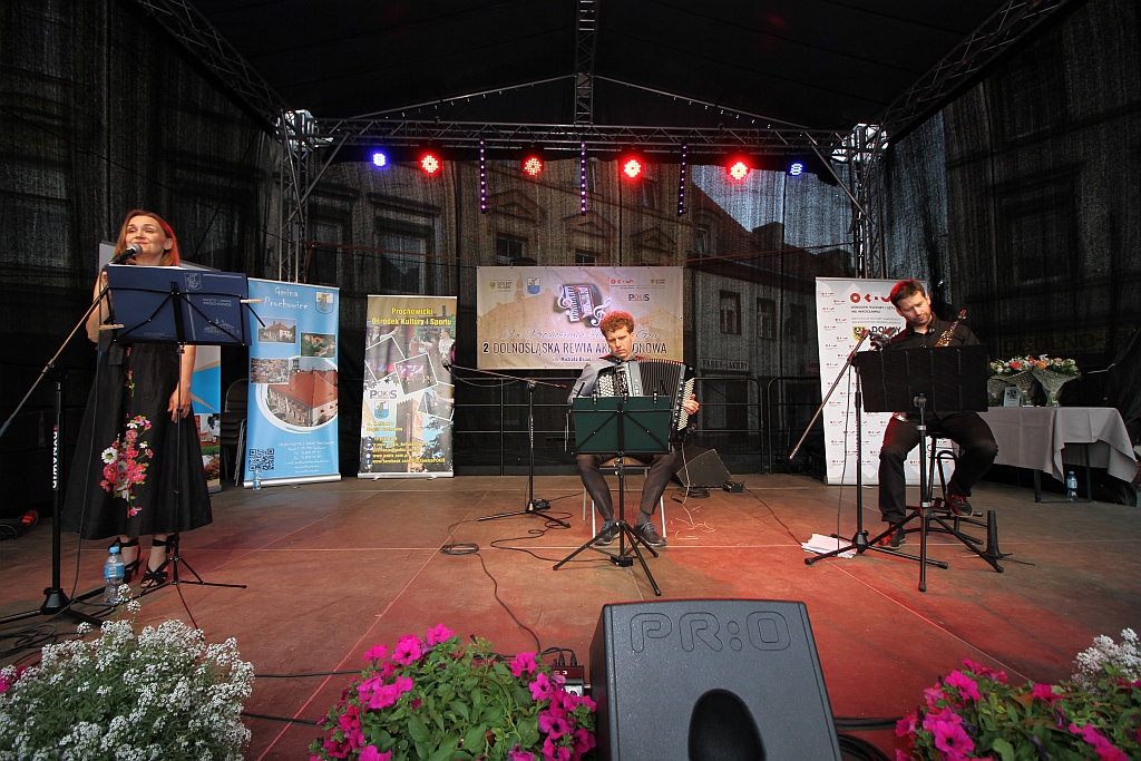Na prochowickim rynku odbył się wspaniały koncert akordeonowy