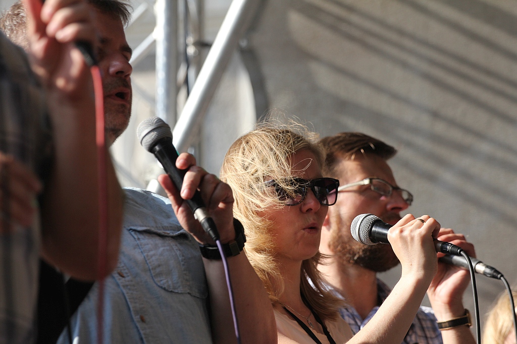 Koncert uwielbienia na zakończenie ewangelizacji Legnicy