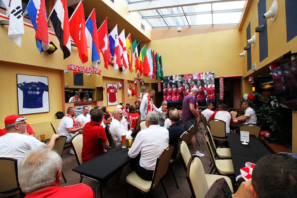 Legnica kibicuje - mundialowe kibicowanie w Hotelu Qubus