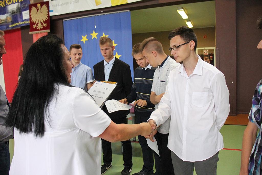 Zakończenie roku szkolnego 2017/2018 w Henrykówce
