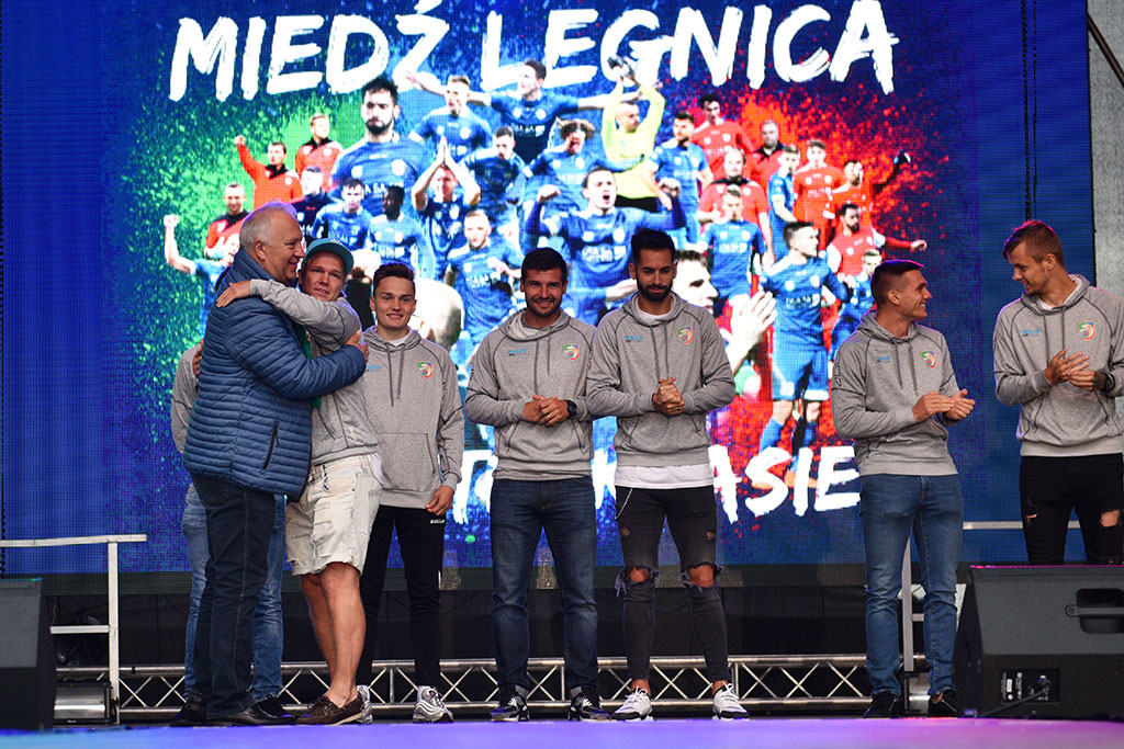 Święto Legnicy: Miedź Legnica zaprezentowała się kibicom