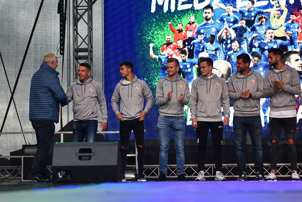 Święto Legnicy: Miedź Legnica zaprezentowała się kibicom