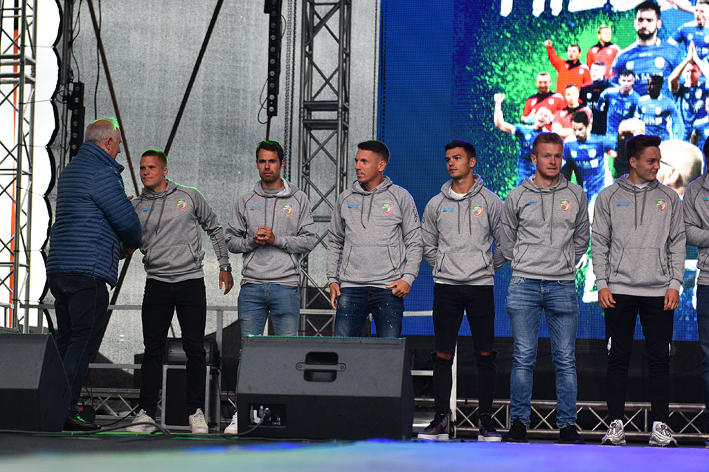 Święto Legnicy: Miedź Legnica zaprezentowała się kibicom