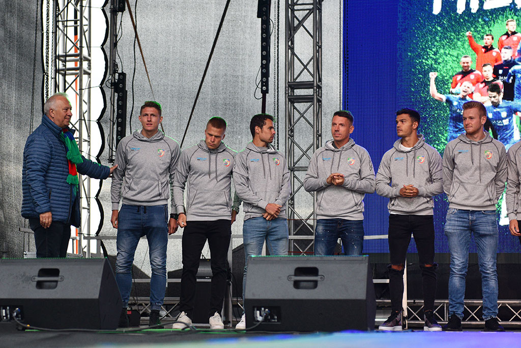 Święto Legnicy: Miedź Legnica zaprezentowała się kibicom