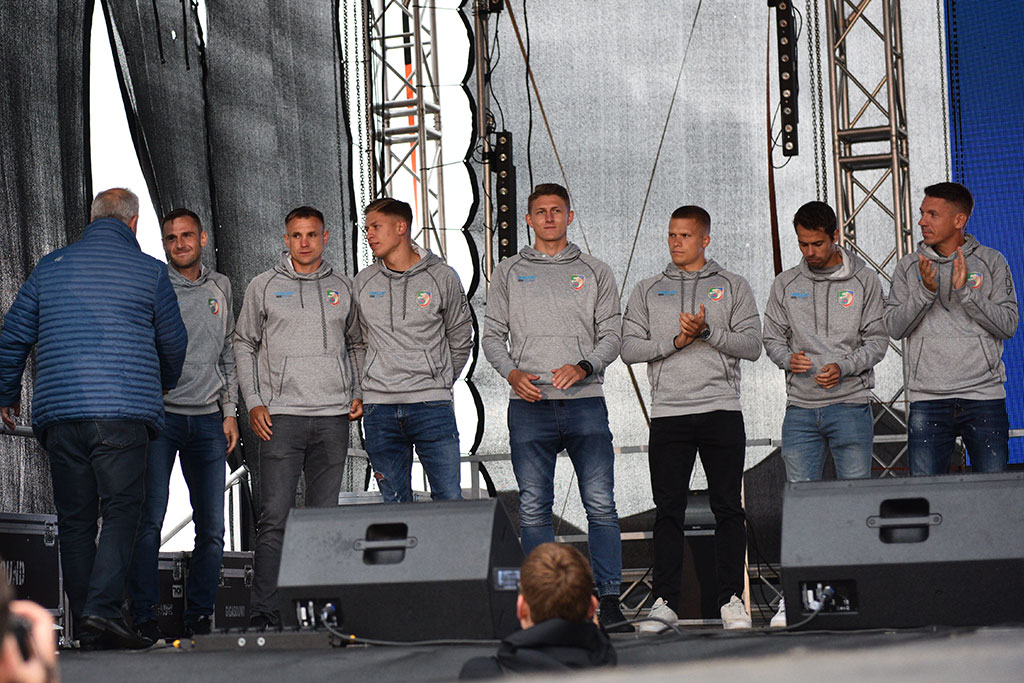 Święto Legnicy: Miedź Legnica zaprezentowała się kibicom