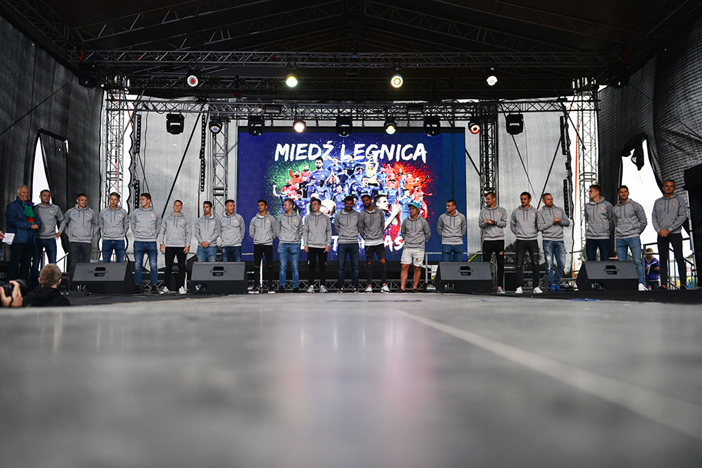 Święto Legnicy: Miedź Legnica zaprezentowała się kibicom