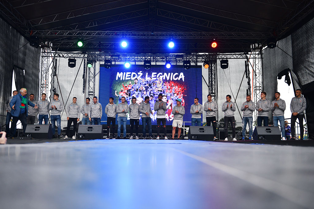 Święto Legnicy: Miedź Legnica zaprezentowała się kibicom