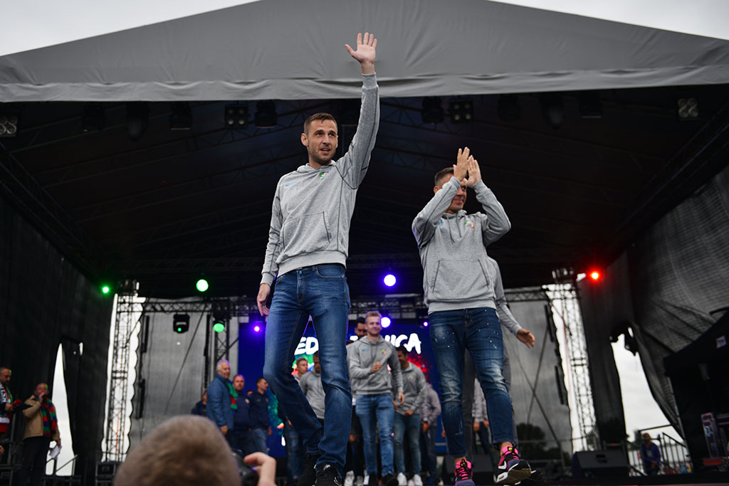 Święto Legnicy: Miedź Legnica zaprezentowała się kibicom