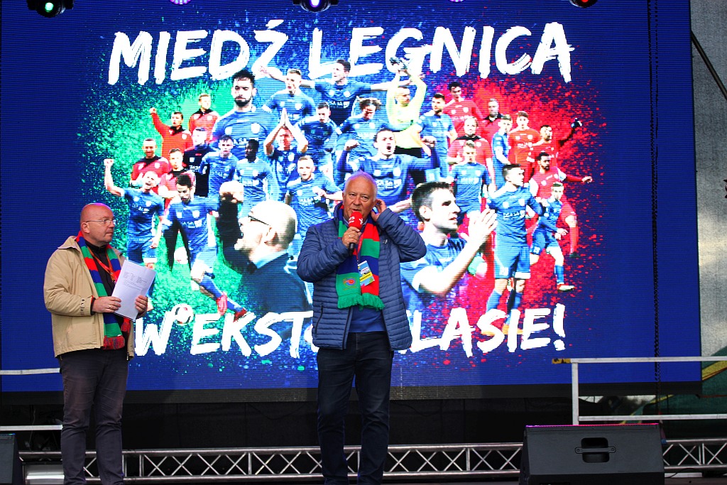 Święto Legnicy: Miedź Legnica zaprezentowała się kibicom