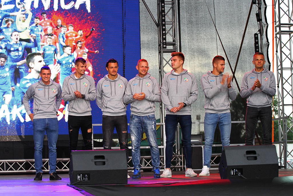 Święto Legnicy: Miedź Legnica zaprezentowała się kibicom