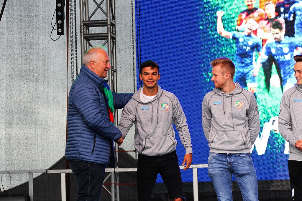 Święto Legnicy: Miedź Legnica zaprezentowała się kibicom