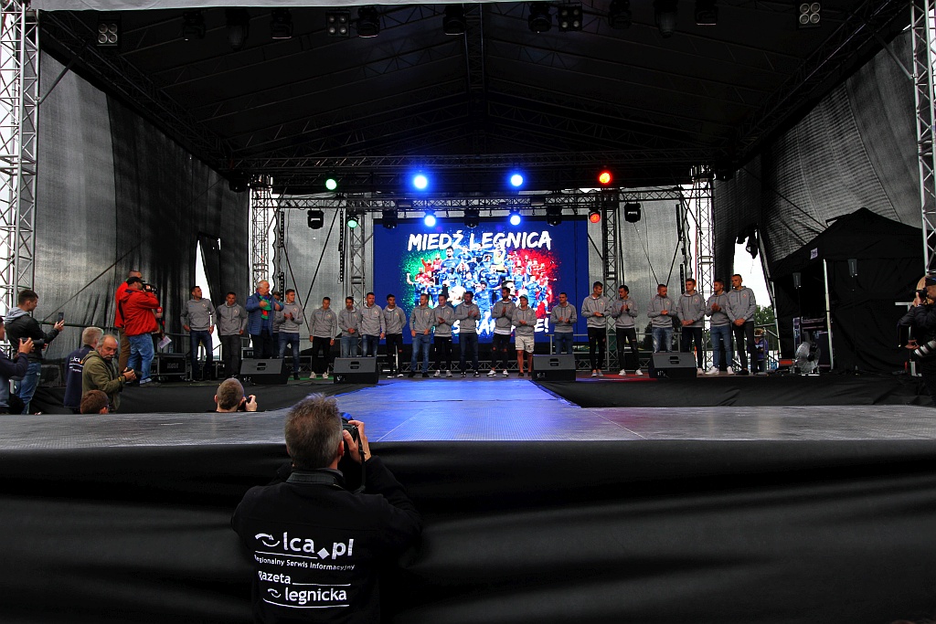 Święto Legnicy: Miedź Legnica zaprezentowała się kibicom