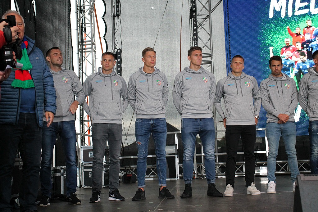 Święto Legnicy: Miedź Legnica zaprezentowała się kibicom