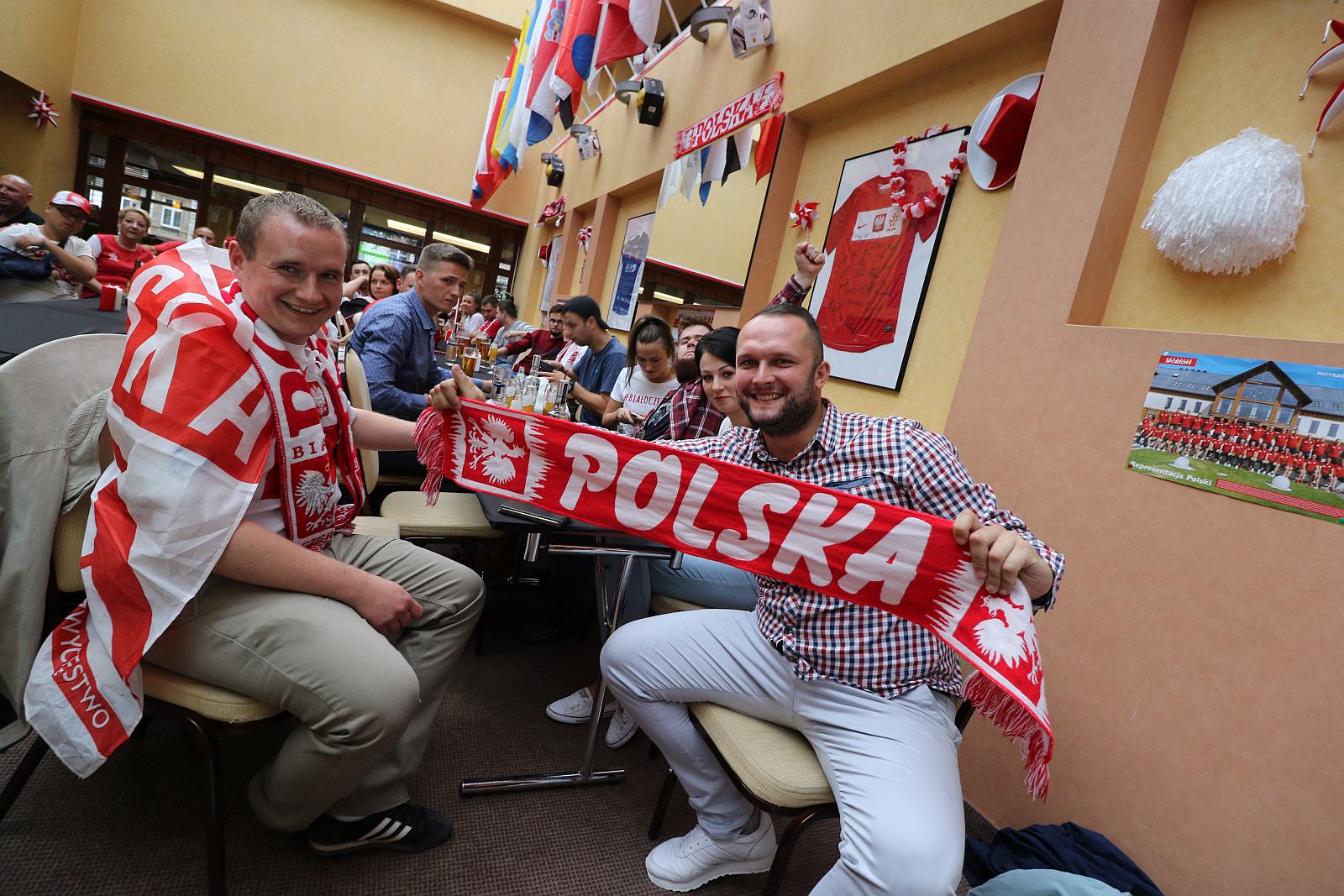 Legnica kibicuje - Mundial 2018, kibicowanie w Hotelu Qubus