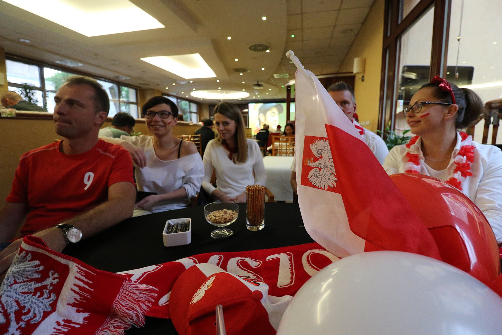 Legnica kibicuje - Mundial 2018, kibicowanie w Hotelu Qubus