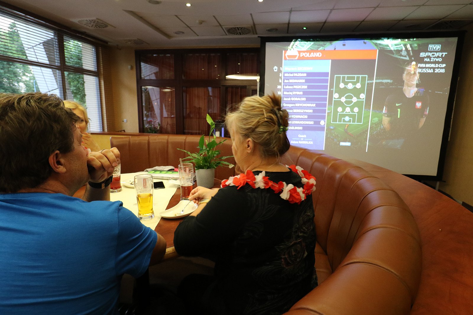 Legnica kibicuje - Mundial 2018, kibicowanie w Hotelu Qubus