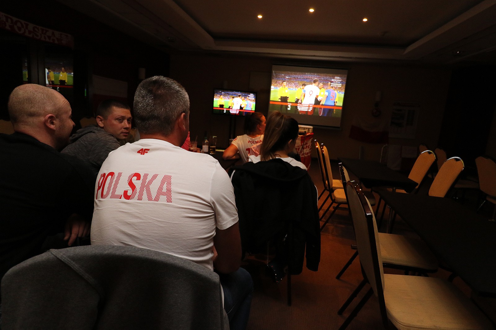 Legnica kibicuje - Mundial 2018, kibicowanie w Hotelu Qubus