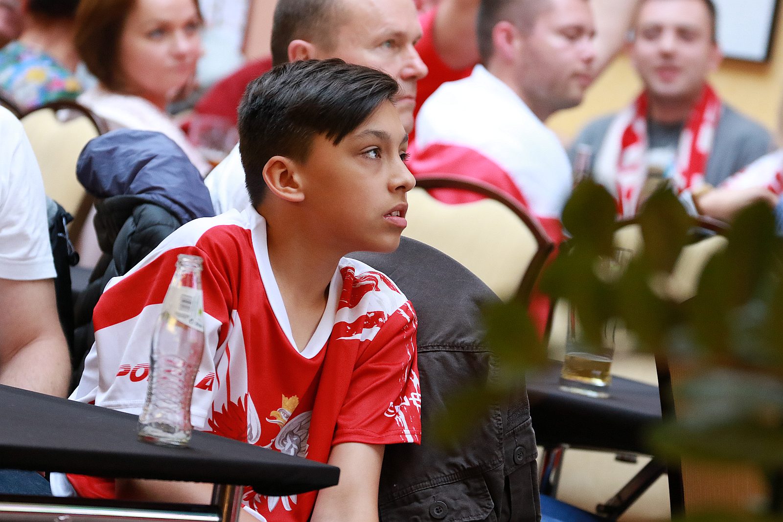 Legnica kibicuje - Mundial 2018, kibicowanie w Hotelu Qubus