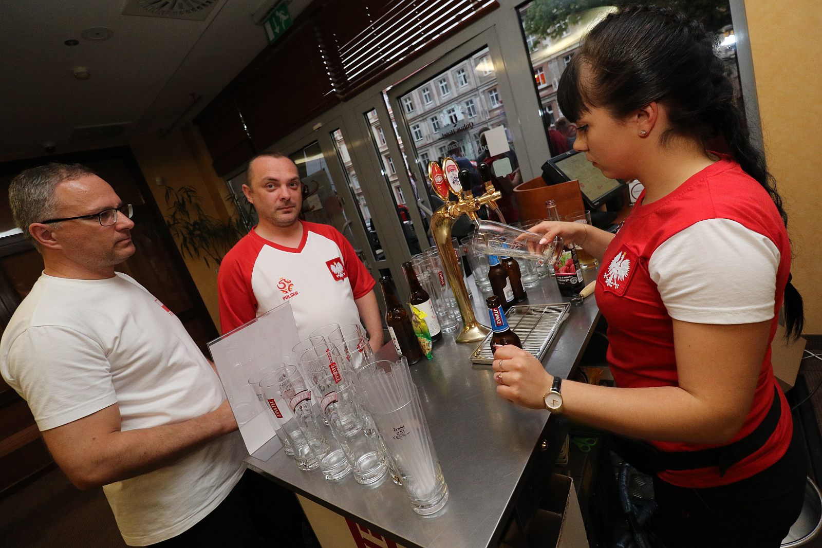 Legnica kibicuje - Mundial 2018, kibicowanie w Hotelu Qubus