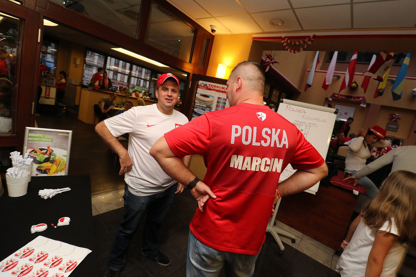Legnica kibicuje - Mundial 2018, kibicowanie w Hotelu Qubus