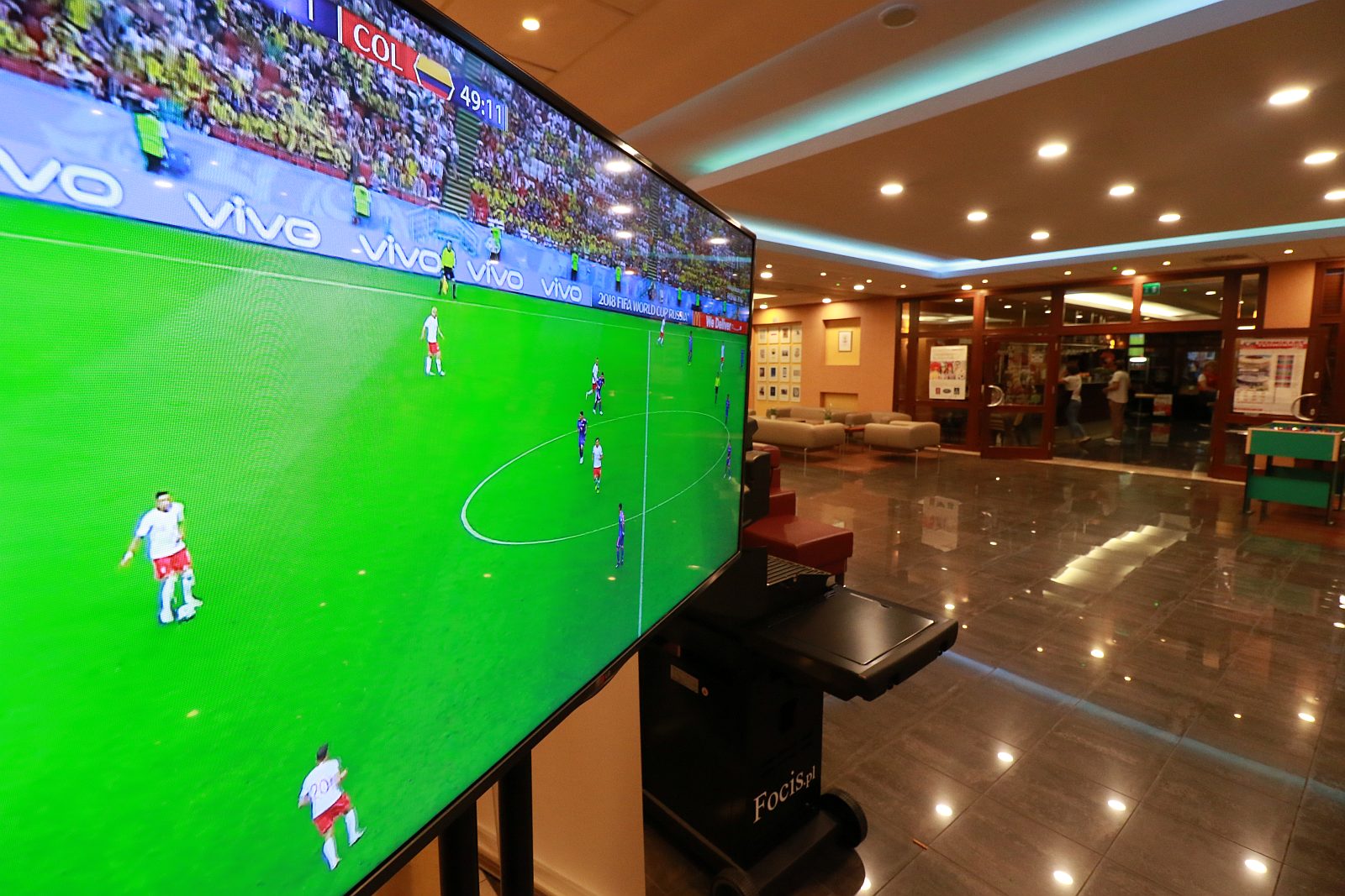 Legnica kibicuje - Mundial 2018, kibicowanie w Hotelu Qubus