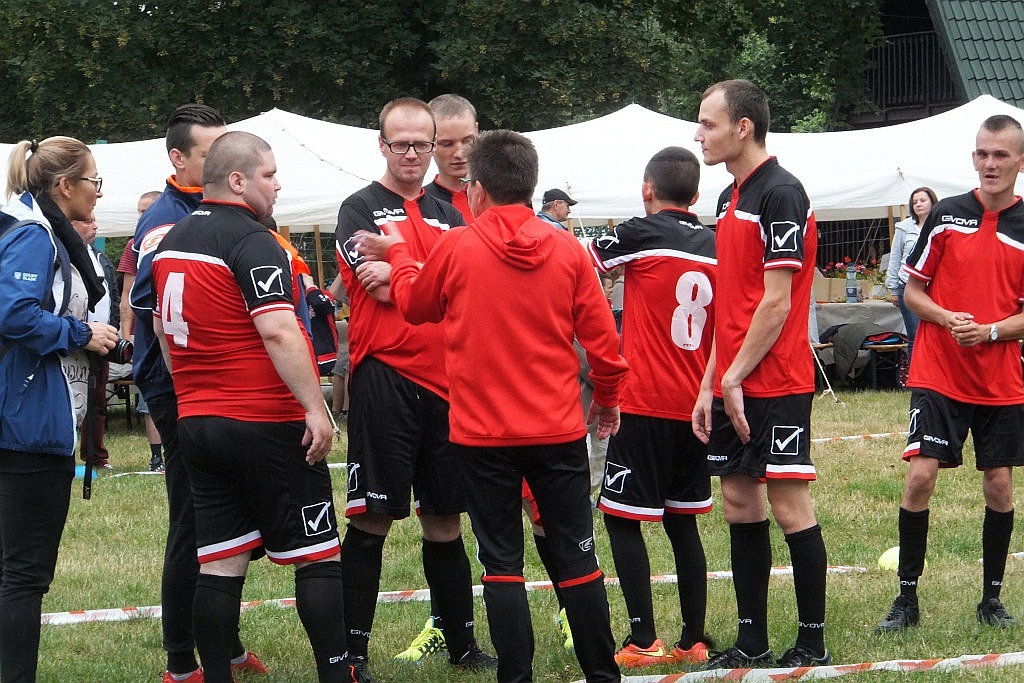 Niepełnosprawnym nawet deszcz nie przerwał dobrej zabawy