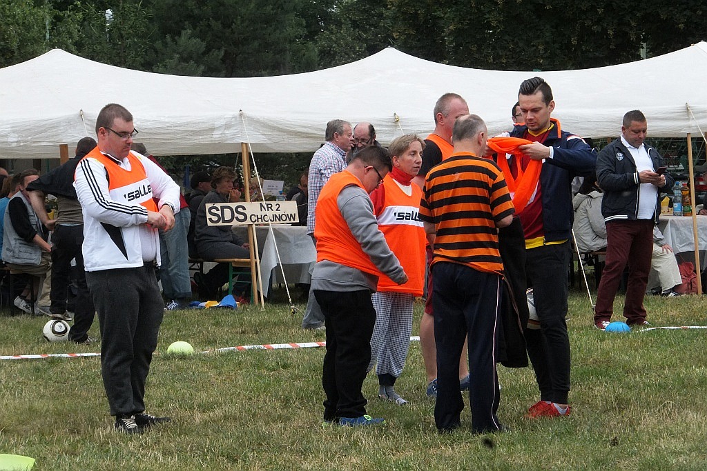 Niepełnosprawnym nawet deszcz nie przerwał dobrej zabawy