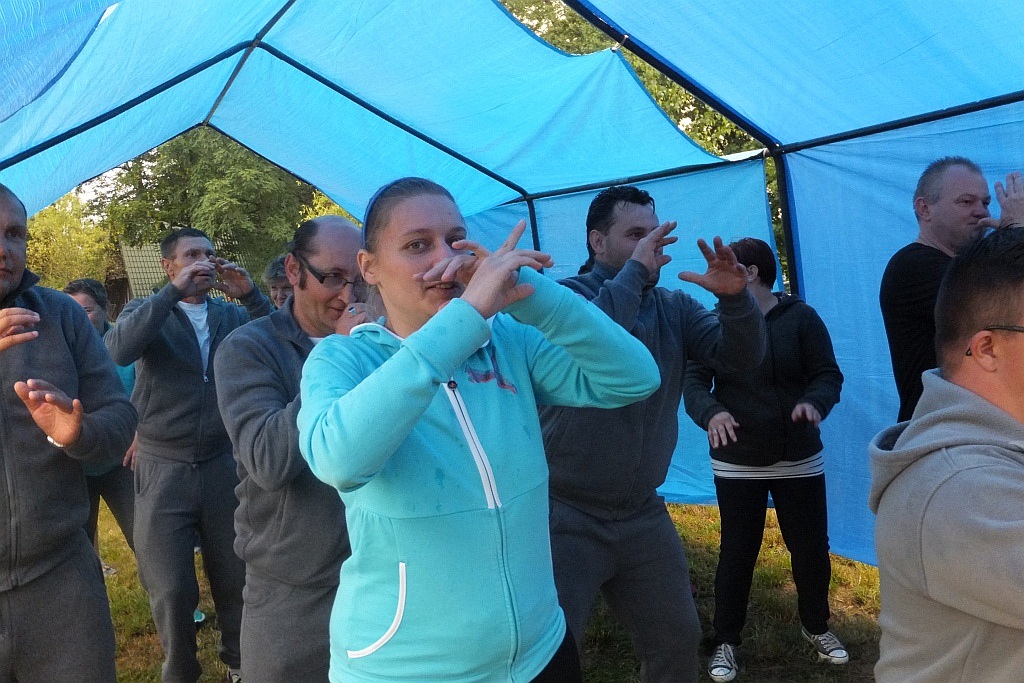 Niepełnosprawnym nawet deszcz nie przerwał dobrej zabawy