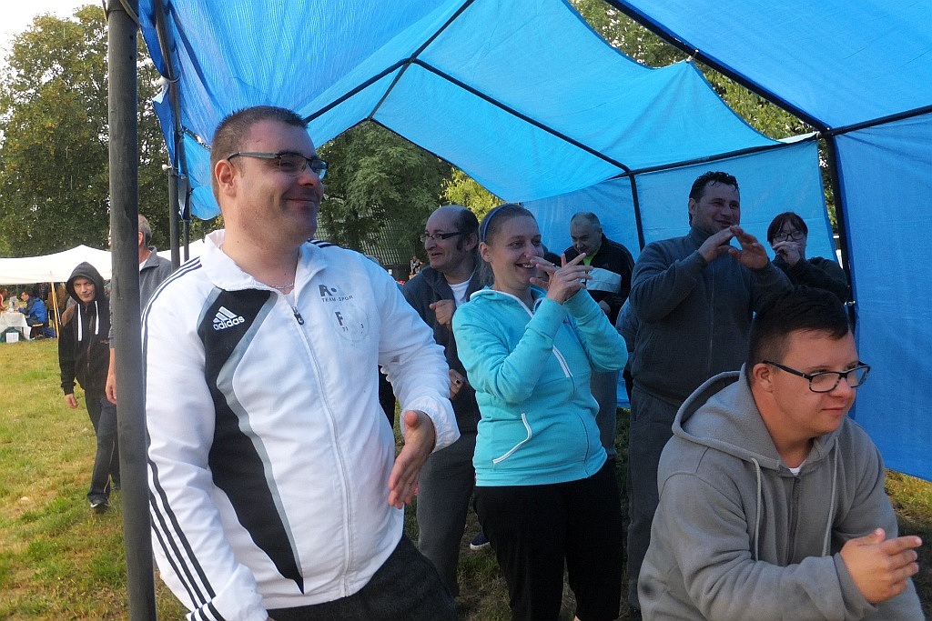 Niepełnosprawnym nawet deszcz nie przerwał dobrej zabawy