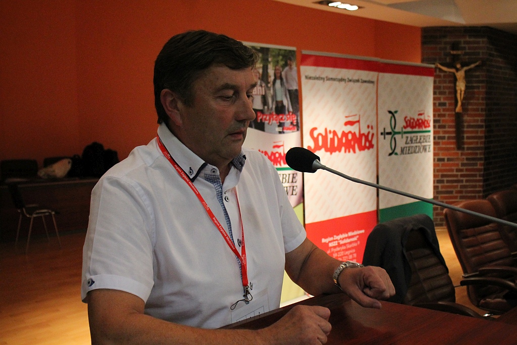 Bogdan Orłowski szefem Solidarności po raz piąty