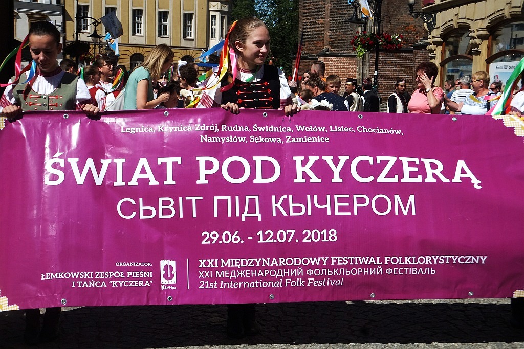 „Kyczera” - międzynarodowe święto tańca i śpiewu w Legnicy