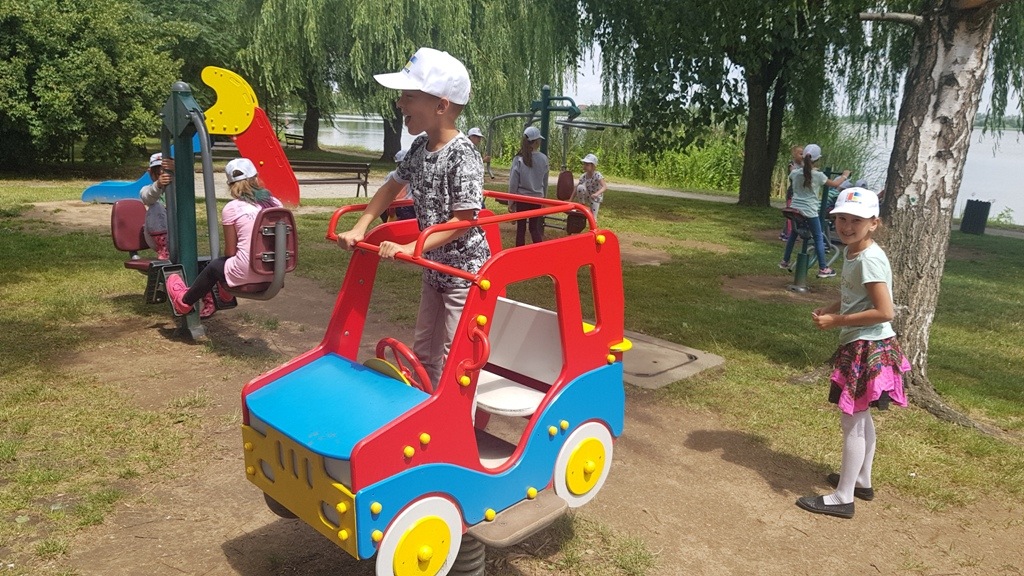Półkoloniści z Gminy Kunice odpoczywają na wakacjach