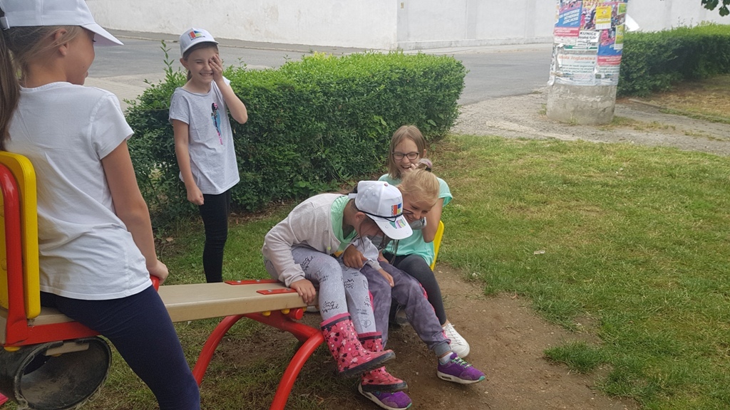 Półkoloniści z Gminy Kunice odpoczywają na wakacjach