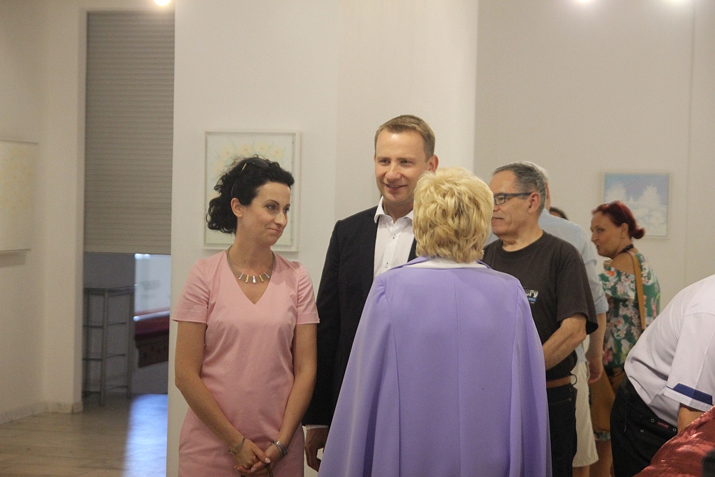 Białe na białym – wernisaż polskiego francuskiego artysty
