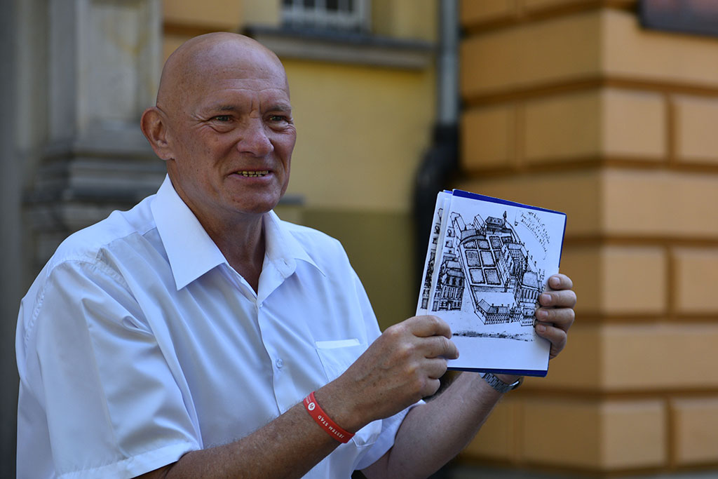 Roger Piaskowski odkrył przed legniczanami kolejne tajemnice