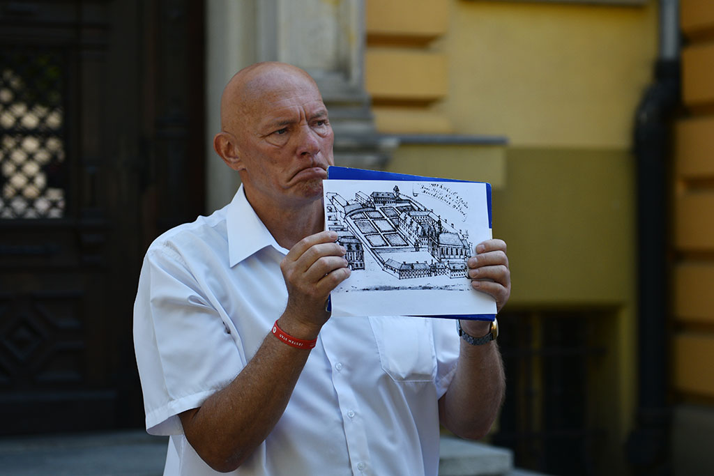 Roger Piaskowski odkrył przed legniczanami kolejne tajemnice